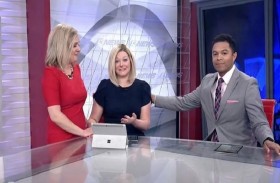 مذيعة تنهار بعد إعلان إصابتها بالسرطان على الهواء