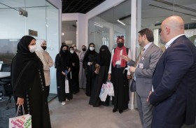 منتسبات بادري لريادة الأعمال يتعرفن على الفرص التي توفرها الشارقة للإعلام لتأسيس المشاريع 