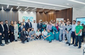 سالم بن ركاض يفتتح مختبراً طبياً جديداً بمدينة العين