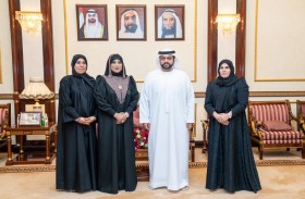 ولي عهد الفجيرة يطلع على أهداف ومشاريع جمعية الإمارات لرائدات الأعمال