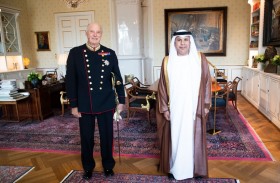 سفير الدولة يقدم أوراق اعتماده إلى ملك النرويج