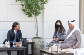 محمد بن زايد يبحث مع رئيس الأوروغواي العلاقات الثنائية وعددا من القضايا الإقليمية والدولية 