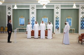 أمام محمد بن راشد... خمسة مفتشين قضائيين جُدد يؤدون اليمين القانونية