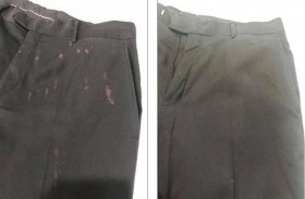 إزالة البقع عن الملابس باستخدام أقلام التلوين