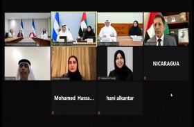لجنة الصداقة البرلمانية الإماراتية النيكاراغوية تبحث عن بعد سبل تطوير العلاقات بين المجلس الوطني الاتحادي والبرلمان النيكاراغوي 