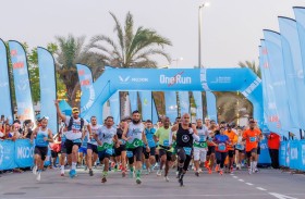 3 آلاف عداء وعداءة يشاركون في النسخة الثانية لسباق «وان ران» الدولي للجري