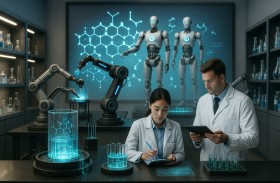 باحثون يتوصلون إلى أداة جديدة تساعد  الذكاء الاصطناعي على ابتكار مواد فريدة