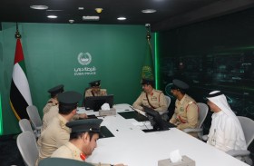 عبداالله المري يتفقد الإدارة العامة للشؤون الإدارية ويطلع على المشاريع التطويرية