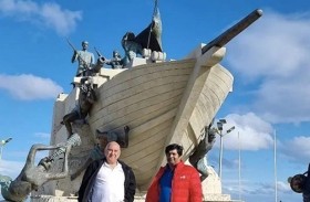 يسافران عبر 7 قارات خلال 3 أيام