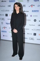 المخرجة والممثلة الفرنسية جين هيري خلال جلسة التصوير الخاصة بحفل توزيع جوائز السينما الـ28 