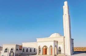افتتاح مسجد العليم في المنطقة الوسطى بالشارقة