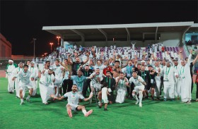 نادي دبا يُشعل حماس الجماهيري استعداداً لموقعة الصعود إلى دوري أدنوك للمحترفين