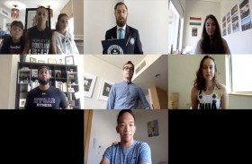 فريق رياضي من جامعة نيويورك أبوظبي يدخل موسوعة غينيس للأرقام القياسية