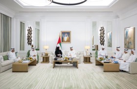 حمدان بن زايد يستقبل وفدا من دائرة الصحة ويطلع على مستجدات القطاع الصحي