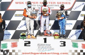 راشد الظاهري بطلا لسباقات بطولة العالم للكارتينج بإيطاليا بعد أداء استثنائي في الجولة الأخيرة