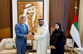 علي النعيمي يستقبل سفير أوكرانيا 