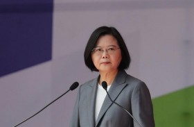 رئيسة تايوان تؤكد تصميم مواطنيها على الدفاع عن الجزيرة 