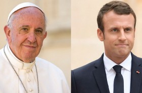 ماكرون طلب من البابا فرنسيس الاتصال ببوتين 
