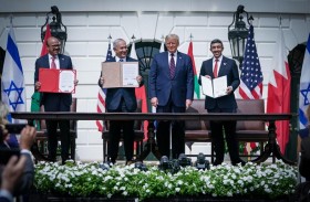 السلام سيغير وجه الشرق الأوسط ويبعث الأمل حول العالم