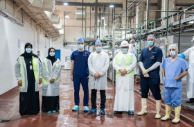 دائرة البلديات والنقل متمثلة ببلدية مدينة أبوظبي تنظم حملة تفتيشية على المسالخ استعداداً لاستقبال عيد الأضحى المبارك