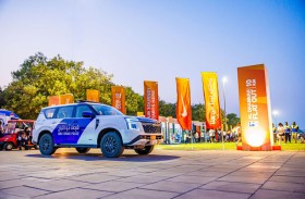 شرطة أبوظبي تشارك في تأمين وتنظيم سباق الظنة للجري