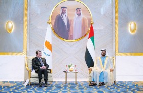 محمد بن راشد يستعرض مع الرئيس القبرصي آفاق الشراكة الاستراتيجية بين البلدين