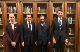 علي النعيمي يلتقي وزير العدل في حكومة الظل بالمملكة المتحدة