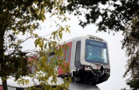 ذيل حوت يحمي قطارا من كارثة