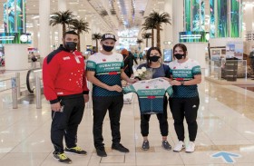 البطلة ابتسام زايد تنضم إلى فريق للدراجات الهوائية لشرطة دبي