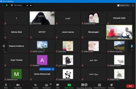 تفعيل الإيجابية في زمن الجائحة الوبائية محاضرة للطلبة بالجامعة القاسمية