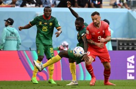 سويسرا تنتزع فوزا صعبا على الكاميرون في بداية مسيرتها بمونديال 2022 