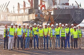 رواد الصناعة في مجال محطات البضائع السائبة الجافة يلتقون في رأس الخيمة