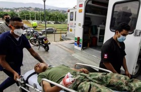  هجوم بسيارة مفخخة بقاعدة عسكرية في كولومبيا