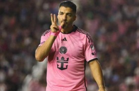 في غياب ميسي.. سواريز يتألق مع إنتر ميامي