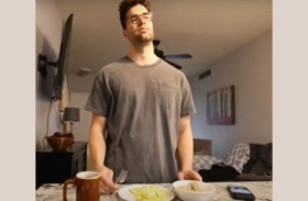 شاب لم يجلس لمدة 5 أيام متتالية