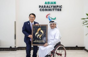 محافظ آيتشي اليابانية يبحث آفاق التعاون مع البارالمبية الآسيوية بدبي