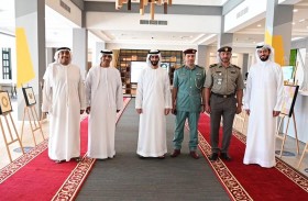 ماجد بن سعود المعلا يفتتح معرض الزخرفة والقطع الأثرية