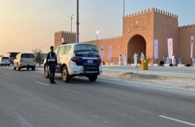 شرطة أبوظبي تشارك في تأمين النسخة الخامسة لبطولة الظفرة لجمال الخيل العربية