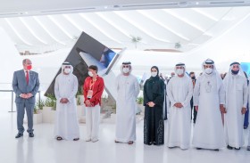 حمدان بن محمد يلتقي أمير موناكو في جناح الإمارات في إكسبو 2020 دبي