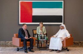 الصايغ يستقبل وزير هيئة الدولة للصناعات الحربية البيلاروسي