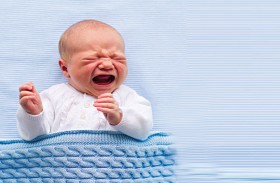أضرار البكاء الشديد للطفل الرضيع!
