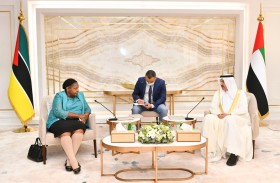 صقر غباش يبحث مع رئيسة برلمان موزمبيق سبل تعزيز وتفعيل العلاقات البرلمانية  