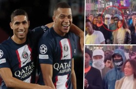 مبابي وحكيمي يلجآن إلى حيلة للتجول في نيويورك