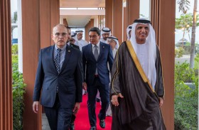 سعود بن صقر يشهد احتفال دول أمريكا الوسطى بالذكرى الـ 204 لاستقلالها في رأس الخيمة