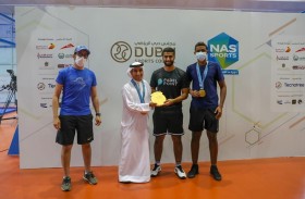 «أنكل سعيد» بطلا للبادل تنس بدورة ند الشبا