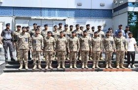 قائد عام شرطة أبوظبي يتفقد الجهود التطويرية بمركز شرطة الشعبية