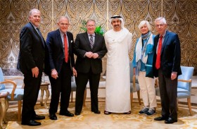 عبدالله بن زايد يستقبل وفد الاتفاق الإبراهيمي للسلام من القادة الإنجيليين