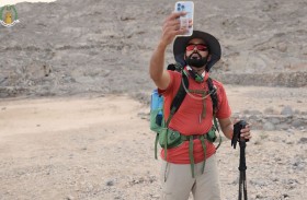 شرطة رأس الخيمة تنشر توعيتها لرواد المناطق الجبلية