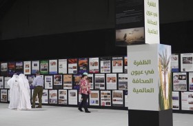 معرض الظفرة في عيون الصحافة العالمية يستقطب زوار ليوا للتمور
