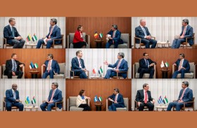 عبدالله بن زايد يلتقي عددا من وزراء الخارجية على هامش أعمال الجمعية العامة للأمم المتحدة في نيويورك